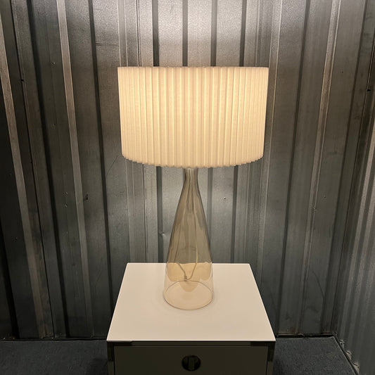 (FREE DELIVERY) West Elm Translucent Glass Table Lamp